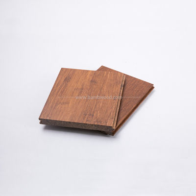 Parquet de bambú de carbón con revestimiento UV de fabricantes ecológicos