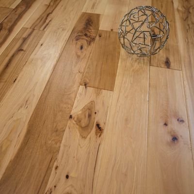 Dormitorio Tres capas de suelo de madera de ingeniería goma manchada roble suelo de madera de ingeniería