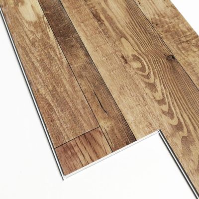 WPC muestras gratuitas 100% impermeable SPC piso sistema de clic PVC piso de vinilo para el hospital