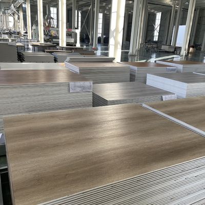 Texturas de madera SPC Hybrid pisos de plástico Vinyl Plank pisos para los requisitos del cliente