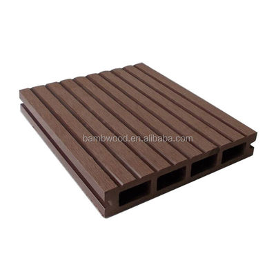 Decking de madera plástica compuesta ecológica estilo de diseño contemporáneo de Everjade