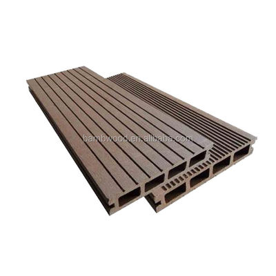 Decking de madera plástica compuesta ecológica estilo de diseño contemporáneo de Everjade