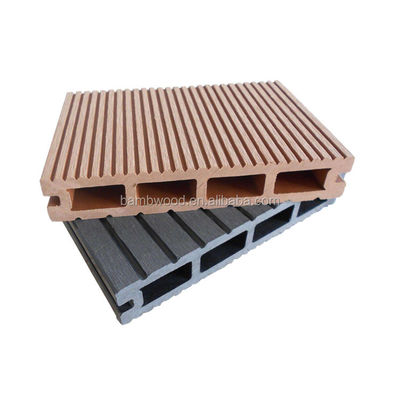 Decking de madera plástica compuesta ecológica estilo de diseño contemporáneo de Everjade