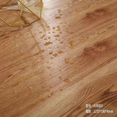 Unilin Click Lock SPC piso de color de madera plástico núcleo rígido de vinilo de tabla piso de 4 mm en interiores