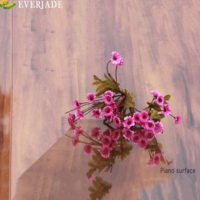 Mejore su baño con suelos de laminado blanco de alto brillo Everjade
