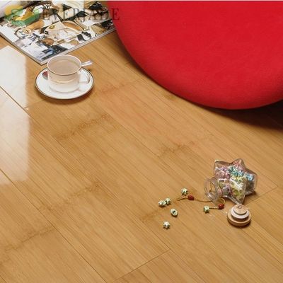 Hoteles de bambú sólido en rosca moderno interior en relieve laminado horizontal natural en rosca tejida Click piso de bambú