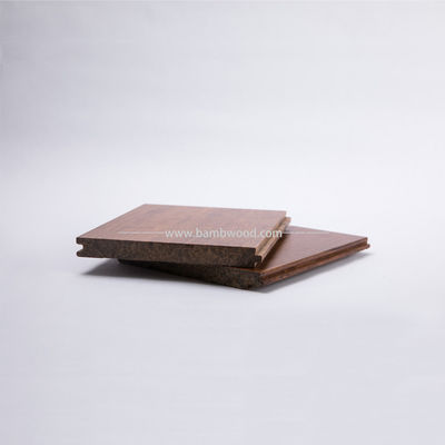 Parquet de bambú de carbón con revestimiento UV de fabricantes ecológicos