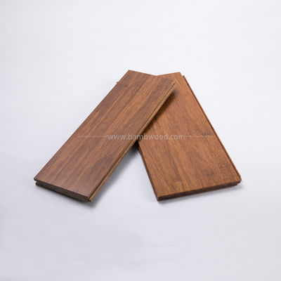 Parquet de bambú de carbón con revestimiento UV de fabricantes ecológicos