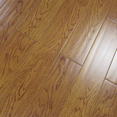 Piso de madera laminado de 15 mm de alto y brillante con almohadilla adjunta