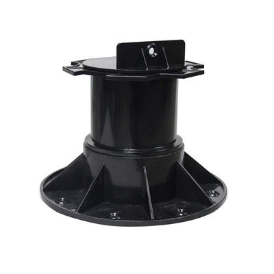 Pedestal de diseño moderno de plástico con pies ajustables y accesorio de piso de material ABS