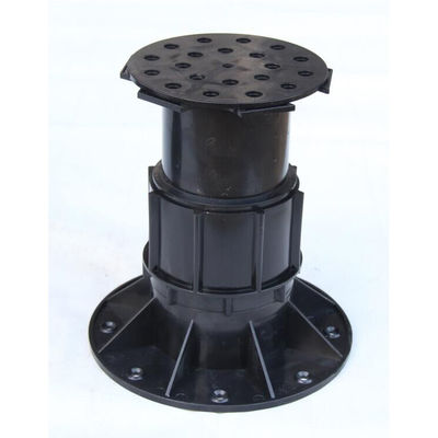 Pedestal de diseño moderno de plástico con pies ajustables y accesorio de piso de material ABS