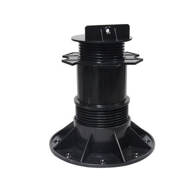 Pedestal de diseño moderno de plástico con pies ajustables y accesorio de piso de material ABS