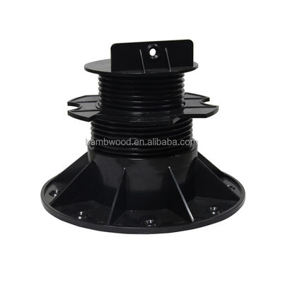 Accesorios para suelos de diseño moderno Pedestal de plástico ajustable para soporte de adoquines