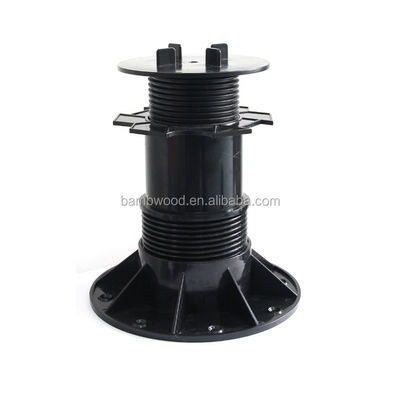 Accesorios para suelos de diseño moderno Pedestal de plástico ajustable para soporte de adoquines