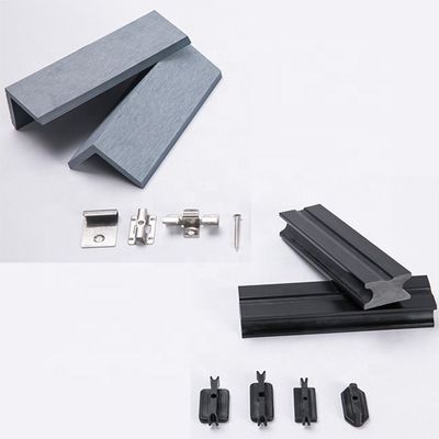 Función de conexión de acero inoxidable de madera sólida de tablero de tapiz de cubierta clip para la cubierta