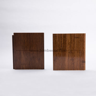 Diseño moderno Parquet de suelo de bambú tejido 100% a prueba de humedad para ambientes interiores