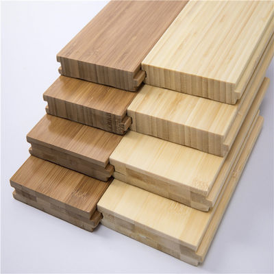 Suelos de bambú sólido para interiores con acabado carbonizado natural y madera de bambú pura al 100%