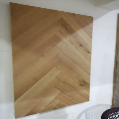 Moderno diseño de azulejos de bloqueo impermeable antideslizante Wpc de madera de plástico compuesto dormitorio