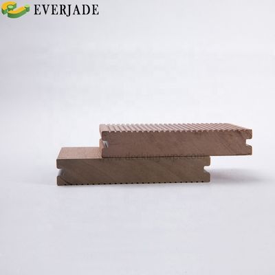 Madera dura natural Brasil Decking de madera plástica compuesta y de larga duración para exteriores