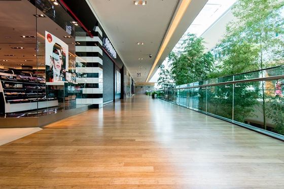Suelos de bambú sólido para interiores con acabado carbonizado natural y madera de bambú pura al 100%