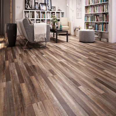 T G 12mm 3D Classic Oak Tailandia Click Tan Piso de aspecto de madera Laminados Parquet Laminado