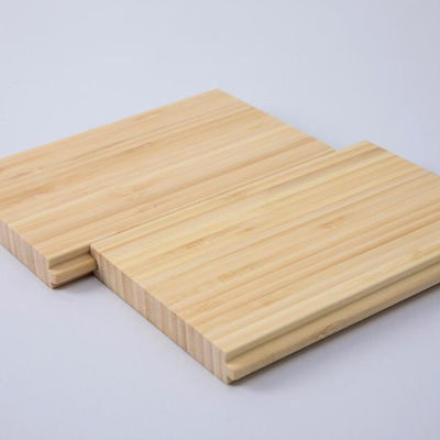 Piso de madera maciza de bambú de 12 mm de espesor con color natural y diseño TG