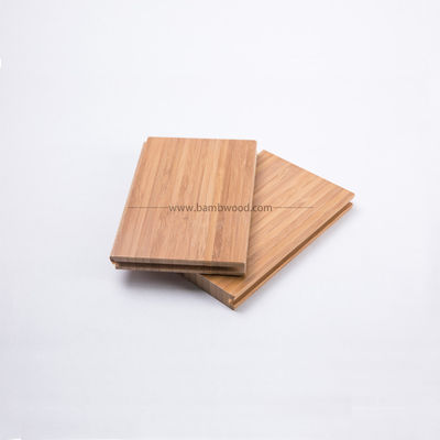 Piso de madera maciza de bambú de 12 mm de espesor con color natural y diseño TG