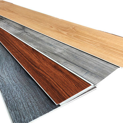 Diseño de color sencillo Interiores impermeables 4 mm/5 mm/6 mm SPC piso de vinilo