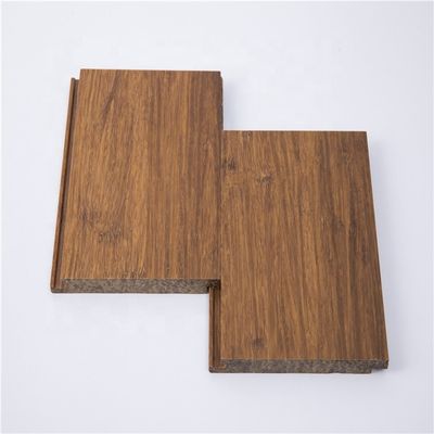 Suelos de madera sólida de bambú de alta densidad de diseño moderno con color café