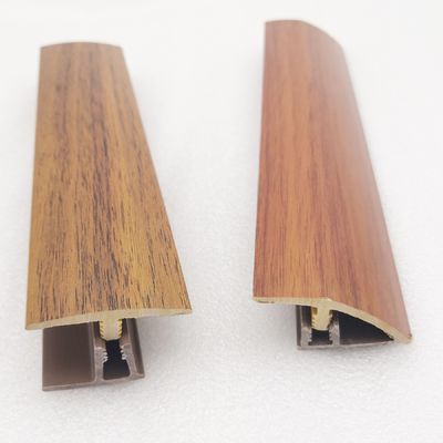 Accesorios de piso para el diseño moderno Everjade Aluminio laminado Paso de transición esquina