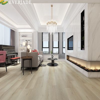 Mejorar su proyecto con el color simple 9x48 de goma manchada bloqueo Henan SPC suelo