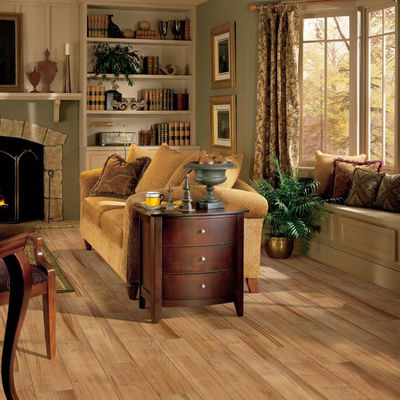 Pavimento de 18 mm Everjade Importado Natural 14 mm Pavimento laminado de madera de bambú de Vietnam