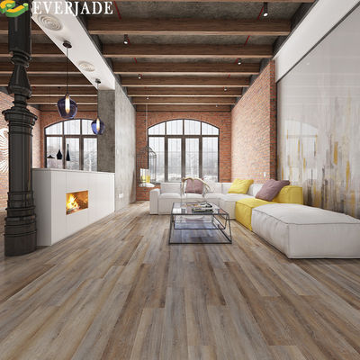 Suelos impermeables Herringbone Roca Madera Herringbone Chevron Spc para el diseño moderno
