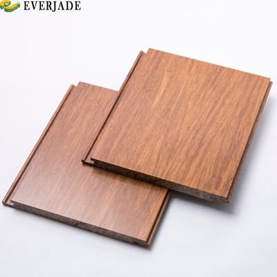 Pavimento de bambú tejido de color carbonizado de Everjade con soporte técnico en línea