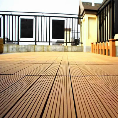 20 años de garantía 3D de cubierta en relieve Wpc para una fácil instalación en el piso de la terraza