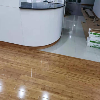 Ingeniería de bambú en cadena Click Lock Spc Stand House Ideal para el hospital en Filipinas