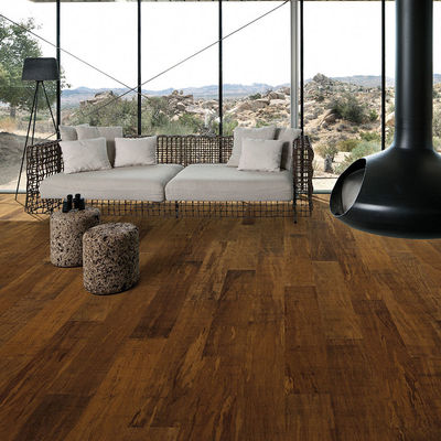 Pavimento de parquet de bambú de 14 mm extra ancho con barniz de Alemania