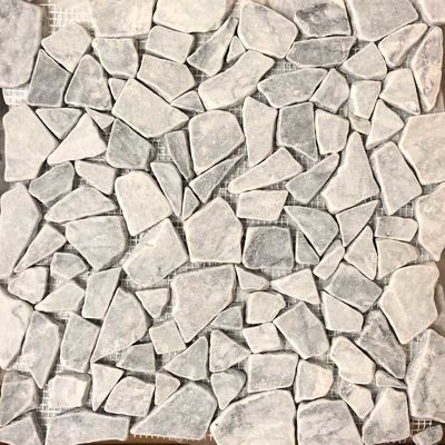 Pavimento de jardín de madera y plástico compuesto, azulejos de piedra de jade, azulejos de piedra natural