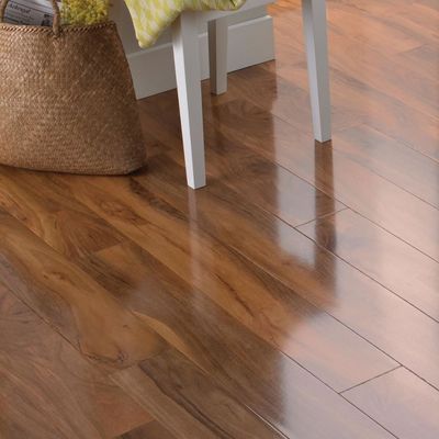 8mm 10mm 12mm de borde estándar baldosas rústicas suelo de madera con superficie en relieve de grano de madera