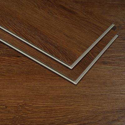 Piso SPC resistente al agua y antideslizante de madera de aspecto ancho de tablón piso compuesto 4mm 5mm