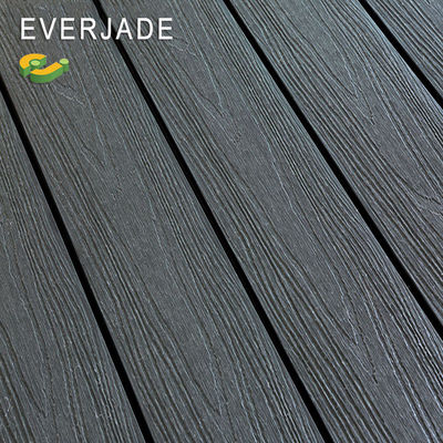 Tablas de cubierta huecas de madera plástica compuesta Wpc con superficie antideslizante en Australia