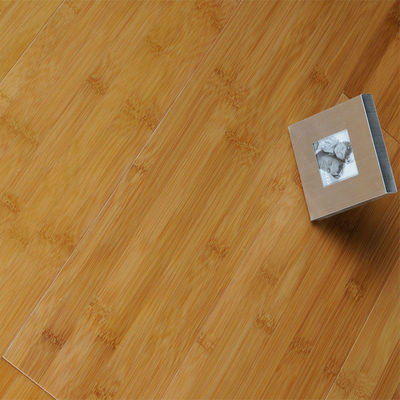 T G Parquet de suelo de bambú tejido de hebras en color natural con certificado ISO14001