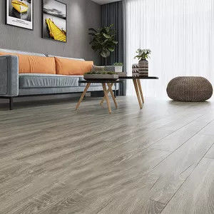8mm-12mm Piano Brillante Alto Brillo Laminado de madera Piso T G Instalación Impermeable