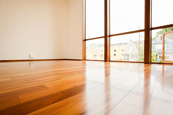 Parquet chino carbonizado horizontal suelo de bambú con 100% de materiales de bambú