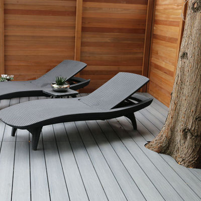 Reversible 140x25mm Madera Suzhou Blanco Piscinas de techo barras para bricolaje cubierta de bloqueo