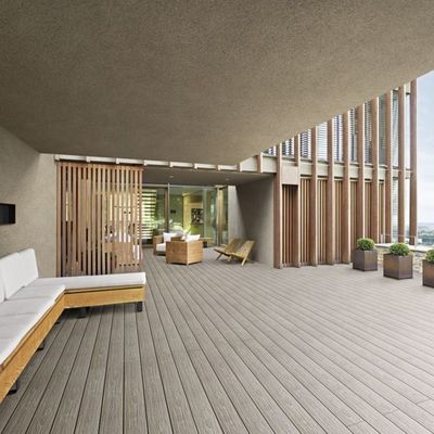 Reversible 140x25mm Madera Suzhou Blanco Piscinas de techo barras para bricolaje cubierta de bloqueo