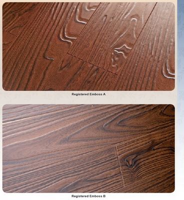 8mm 10mm 12mm AC4 HDF superficie en relieve de suelo de madera laminada con y tecnología alemana