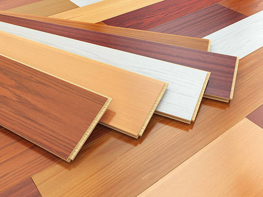 Piso laminado de MDF HDF con adhesivo para suelos de madera