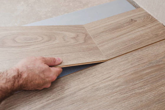 8 mm 12 mm impermeable HDF MDF piso laminado mate TAP GO ángulo recto U ranura V-ranura