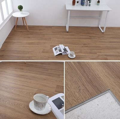OEM impermeable de lujo tablones de vinilo Click Composite SPC suelo
